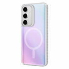 Nimbus9 - Coque Stratus 2 compatible MagSafe pour Samsung Galaxy S25+ - Givre transparent-Profil mince