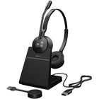 Jabra - Casque sans fil stéréo USB-A MS Engage 55 SE - Teams-Son stéréo et audio large bande, optimisé pour la clarté de la parole