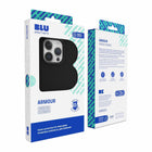 Blu Element - Coque Armour robuste pour iPhone 16 Plus - Noir-Emballage recyclable