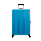 American Tourister - Rejoy Spinner Grand - bleu azur-Les roues jumelées Spinner facilitent la navigation dans les allées étroites des avions, ainsi que sur une variété de surfaces
