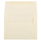 JAM Paper - Enveloppes d'invitation Strathmore A2 - 4,375 po x 5,75 po - vélin ivoire - paquet de 50 (900919415I)-Taille : A2 (4,38 x 5,75 pouces)
