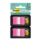 Post-it - Drapeaux 1 po x 1,7 po - Rose - 50 Drapeaux/Distributeur - 2 Distributeurs/Paquet-Languettes adhésives Post-it roses  