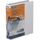 Davis Group - Reliure à 3 anneaux QuickFit 1,5 po-Blanc