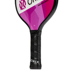 Onix - Raquette de pickleball composite Z JR - Rose-PARFAIT POUR LES JEUNES JOUEURS - Performances équilibrées, légèreté et taille réduite