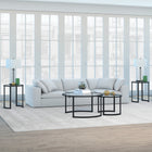 Hudson&Canal - Table d'appoint ron Mitera 20 po de largeur - Bronze noirci-Nettoyer avec un chiffon doux et sec, sans produits chimiques agressifs ni produits de nettoyage abrasifs