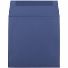 JAM Paper - Enveloppes d'invitation carrées - 6 x 6 - bleu présidentiel - Paquet de 25-Parfait pour les invitations, les remerciements, les souhaits d'anniversaire et les cartes de voeux