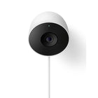 Google - Nest Cam Outdoor filaire (2e gén)  - Paquet de 2-Avec un abonnement à Google Home Premium Advanced, la Nest Cam peut mémoriser les visages de vos amis et des membres de votre famille pour que vous sachiez ce qu’il se passe