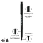 uni-ball – Stylos à bille roulante ONYX – 0,7 mm – noir – paquet de 12  -Pointe fine de 0,7 mm