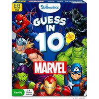 Skillmatics - Guess in 10 Marvel Game-52 cartes de jeu et 6 cartes indice