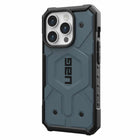 UAG - Étui Robuste Pathfinder MagSafe iPhone 15 Pro, Nuage Bleu-Protection contre les chutes de 18 pieds (5,4 mètres)
