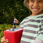 tonies - Marvel Captain America figurine Tonie - Anglais-Découvrir une collection en constante croissance de divertissement sans écran avec des Tonies conçus pour des Aventures imaginatives vers des lieux magiques, des moments de Lecture avec des classiques intemporels, des chansons pour Chanter et Danser, des occasions d'Apprendre de nouvelles choses, s’endormir paisiblement et bien plus encore