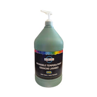 ArtWorks - Gouache lavable avec pompe - 3.78 L, verte-Chaque gallon comprend une pompe ! Il n'est pas nécessaire de l'acheter séparément