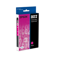 Cartouche d’encre Epson 802, magenta, rendement standard-Qualité photo supérieure à celle des photos de labo