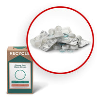 TerraCycle - Lentilles de contact et emballage - Zero Waste Box - 10 x 10 x 18 - Petite-Veuillez nous envoyer toute marque et prescription de lentilles de contact, film plastique, gousses et emballage en carton.