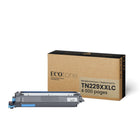 Ecotone Brother TN229XXLC Cartouche de toner remanufacturée - Rendement très élevé - Cyan-Le rendement très élevé maximise la productivité tout en réduisant la fréquence des remplacements