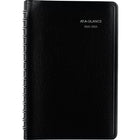 AT-A-GLANCE - Carnet de rendez-vous scolaire de bureau quotidien 2025-2026 - 8 po H x 4 7/8 po l - assorties - bilingue-1 page par jour et horaire de rendez-vous de 7h00 à 17h00
