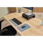 Fellowes - Repose-poignet pour souris Breyta XL avec coussin HEX - Bleu-Fabriqué avec 74 % de contenu recyclé post consommation et entièrement recyclable grâce au programme de reprise de Fellowes