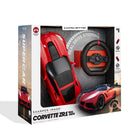Sharper Image - Corvette GM Real Drive télécommandée à l’échelle 1:16-Voyants del fonctionnels : grâce aux phares intégrés, faites un tour le soir dans la maison sans déranger les membres de la famille - eclairez la voie pour éviter les dangers ou les obstacles potentiels