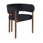 Brassex - Chaise de visite 187509 Bailey - ensemble de 2 - noire-Design contemporain