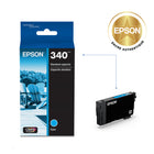 Epson - Cartouche d'encre 340 Claria Photo HD - Capacité standard - Cyan-Qualité photo supérieure