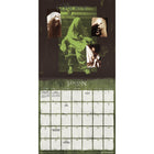 DateWorks - 2026 Calendrier Mural 16 Mois - 12 po x 12 po - Collection d'horreur - Bilingue -Septembre 2025 - Décembre 2026