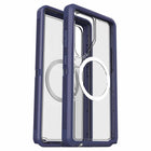 OtterBox - Defender Pro XT Clear Magnets Case pour Samsung Galaxy S25 Ultra - Violet Thunder-Aimants intégrés parfaitement alignés pour une recharge rapide jusqu'à 15W avec les chargeurs sans fil Qi2
