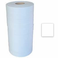 Eddie's - Sato 2 lignes de 8 caractères Étiquettes permanentes - blanches - Paquet de 60000-Etiquettes Sato blanches permanentes - 2 lignes de 8 caractères