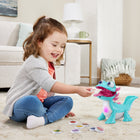 VTech - Zébulon, mon compagnon glouton - Anglais-Caressez sa tête ou appuyez sur ses boutons arrière pour entendre des phrases et des chansons sur la nourriture, les saveurs, les couleurs et les faits sur les axolotls.