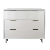 Manhattan Comfort - Granville commode moderne 37,8" - blanc-Moderne-contemporain avec une touche de glamour - commode pour chambre