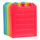 Fit + Fresh - Ensemble de blocs réfrigérants jours de la semaine cool coolers - multicolore-Ces blocs réfrigérants aux couleurs de l’arc-en-ciel sont pratiques et ludiques. Sandwich, fruits, boite Bento et autres mets restent extra frais. Pour un usage optimal, congelez les blocs réutilisables toute la nuit, pour les lunchs du lendemain