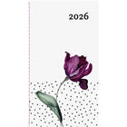 W. Maxwell - Agenda 2026 Mini - 3 po x 6 po - Fleurie - Bilingue-Janvier à décembre 2026