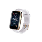 Motorola - Montre intelligente MotoWatch 40 - 45 x 30mm - avec moniteur de fréquence cardiaque - Or Rose-S’intègre à Google Fit et fournit des informations détaillées sur votre santé.

