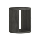 Manhattan Comfort - Table d’appoint contemporain Alure 20" - Charbon-Finition stratifiée à effet bois qui apporte profondeur et attrait contemporain