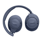 JBL - Tune 720BT Casque circum-auriculaire - Bleu-Pour un moment d’écoute prolongé, écoutez en connexion sans fil pendant 76 heures et rechargez la batterie en à peine 2 heures