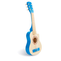 Hape - Guitare Blue Lagoon-Optimisé pour le jeu des tout-petits et des jeunes enfants