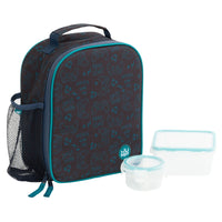 Jump - Boîte à lunch bento lunch pack - bleu sarcelle-Contenants pour collations de 100 ml et 540 ml inclus
