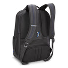 Nextech - Sac à dos de voyage avec compartiment pour ordinateur portable jusqu'à 16 po - 32 L, Noir -Le compartiment principal comprend des sangles d'arrimage, une poche humide zippée et une poche zippée en filet pour une organisation sécurisée