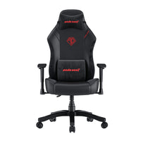 Anda Seat - Phantom 4 Chaise de jeu Premium - Rouge/Noir-Tissu Alcantara Premium & PVC : Nos chaises de jeu sont fabriquées avec des matériaux de la plus haute qualité pour offrir une expérience exceptionnelle, tant pour les joueurs que pour les professionnels. La combinaison de cuir PVC facile à nettoyer et de tissu alcantara crée une texture unique, à la fois luxueuse et durable, résistante aux rayures et aux taches, afin de garder votre chaise comme neuve pendant des années.