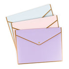 Pochette à documents U Brands Basics, 3 unités, pois-Pastels classiques
