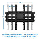 Mount-It! – Support mural inclinable et pivotant pour téléviseur ACL/DEL/plasma de 32 po à 55 po (MI-3990)-8