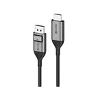 ALOGIC - Câble Ultra DisplayPort 1.4 vers HDMI - 4K 60 Hz - Actif - 2 m-Plug and Play - Chipset actif - Le câble HDMI intègre un chipset pour la conversion ACTIVE. Ce câble ACTIVE est compatible avec les sorties DisplayPort ou DisplayPort non compatibles DP++, comme celles d'une carte vidéo comme AMD Eyefinity. Il est également compatible avec les sorties DP++. Plug and Play, ce câble permet une utilisation immédiate sans installation de pilote ni de logiciel.