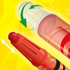 Crayola - Mini crayons Twistables, 10 par paquet, 12 paquets-Couleurs assorties