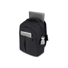 Bugatti - Transit Pro sac à dos pour ordinateur portable - 17,3 po – Noir-Compartiment avant avec panneau d’organisation et attache pour clés