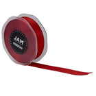 JAM Paper - Ruban de satin double face - 7/8" l x 25 m - Rouge-Taille : 0,875 po x 25 mètres