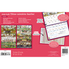 MotherWord - Calendrier familial magnétique pour réfrigérateur 2025-2026 - 9 1/2 po H x 15 po l - français-Chaque page couleur est remplie d'illustrations de l'artiste canadien Scott Lucescu