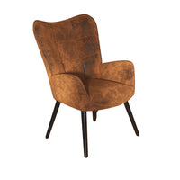 FurnitureR Chaise d'Appoint - Velours Vert -Chaise d'appoint latérale moderne du milieu du siècle
