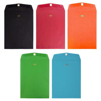 JAM Paper Enveloppes pour catalogues, 9 x 12 po, multicolore, 50/paquet-Type de produit : Enveloppes pour catalogues