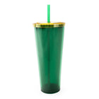 General Supply Goods + Co - Gobelet avec paille - Vert-Membre à vis