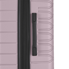 Bugatti - Valise d'enregistrement rigide 30 po de la collection Mecca - Lilac-Système d'extension à fermeture éclair pour 20 % d'espace de rangement supplémentaire