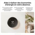 Google - Nest Learning Thermostat (4th gen) avec capteur de température Nest (2e génération) - Noir Volcanique Lustré-Le Nest Learning Thermostat (4ᵉ gén.) est conçu pour que vous puissiez l'installer vous-même, généralement en 40 minutes ou moins. Suivez simplement les instructions détaillées dans l'appli Google Home1 ou communiquez avec un Nest Pro